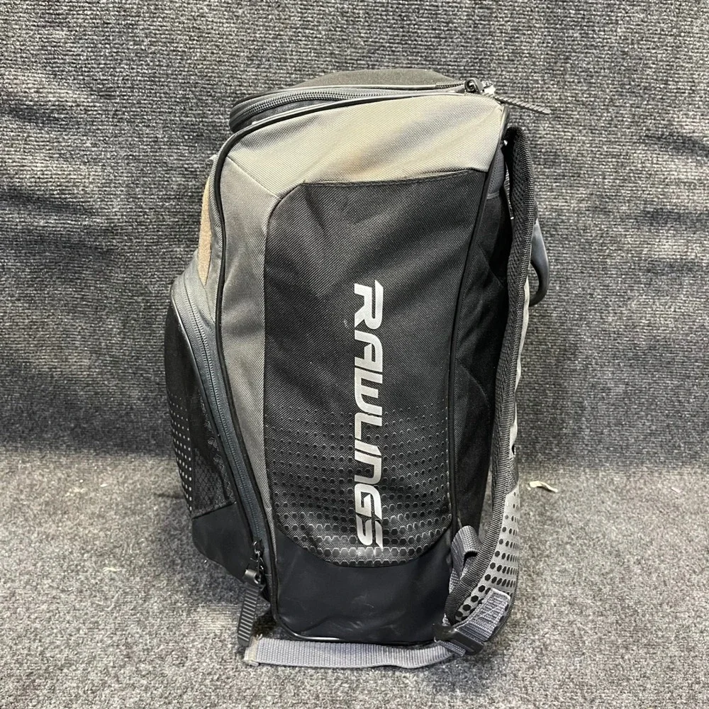 Rawlings EHLL25 Franchise Grey/BLK‎ Baseball / Softball Bat Backpack Bag BatPack